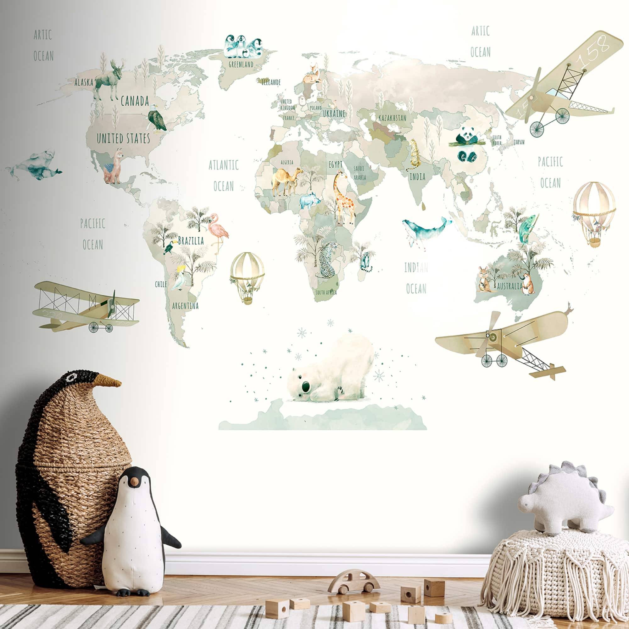 Designs Direct Oh The Places We Will Go Wall Mural